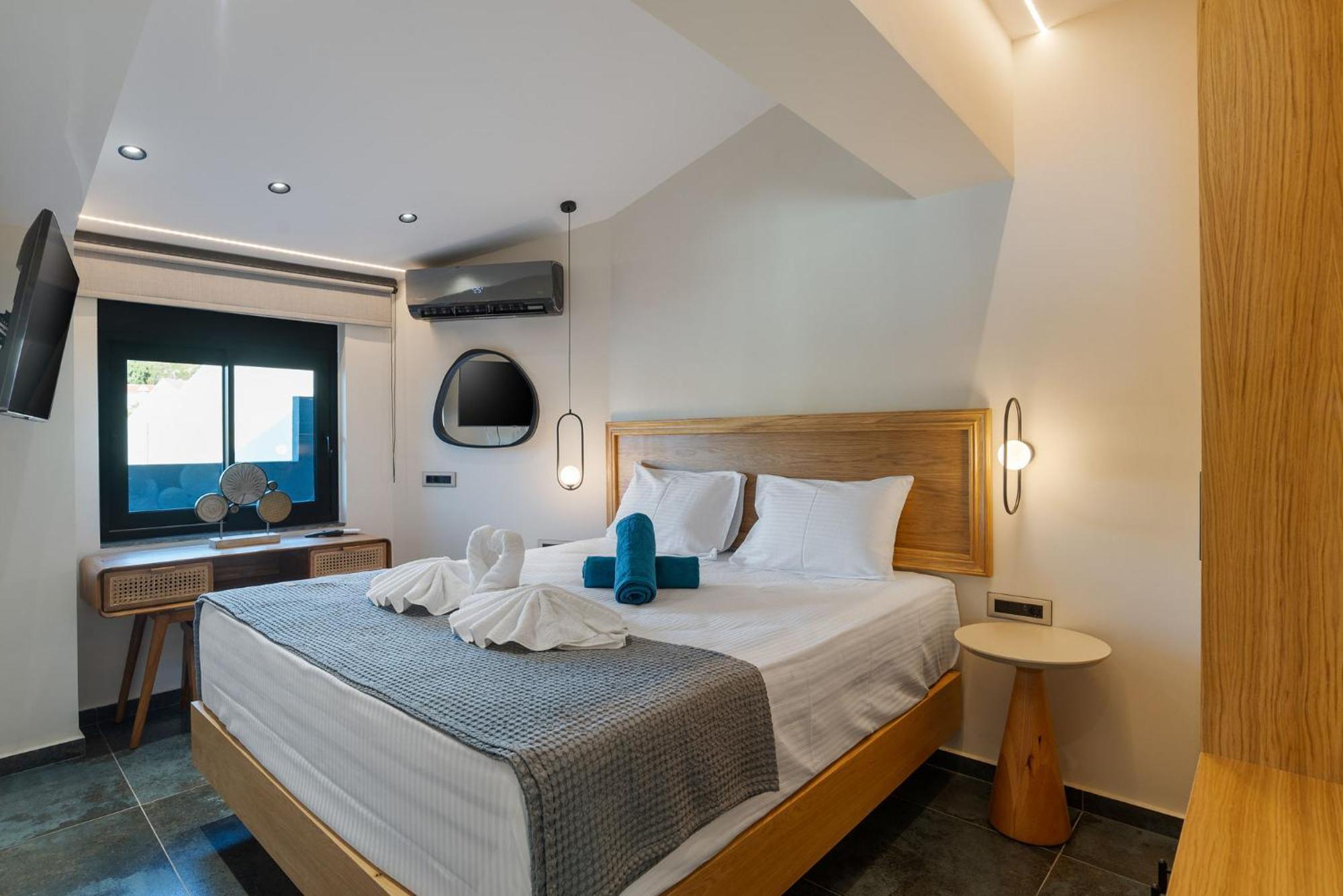Peristeres Luxury Apartment Next To The Sea - By Apokoras Villas Almirida Eksteriør billede