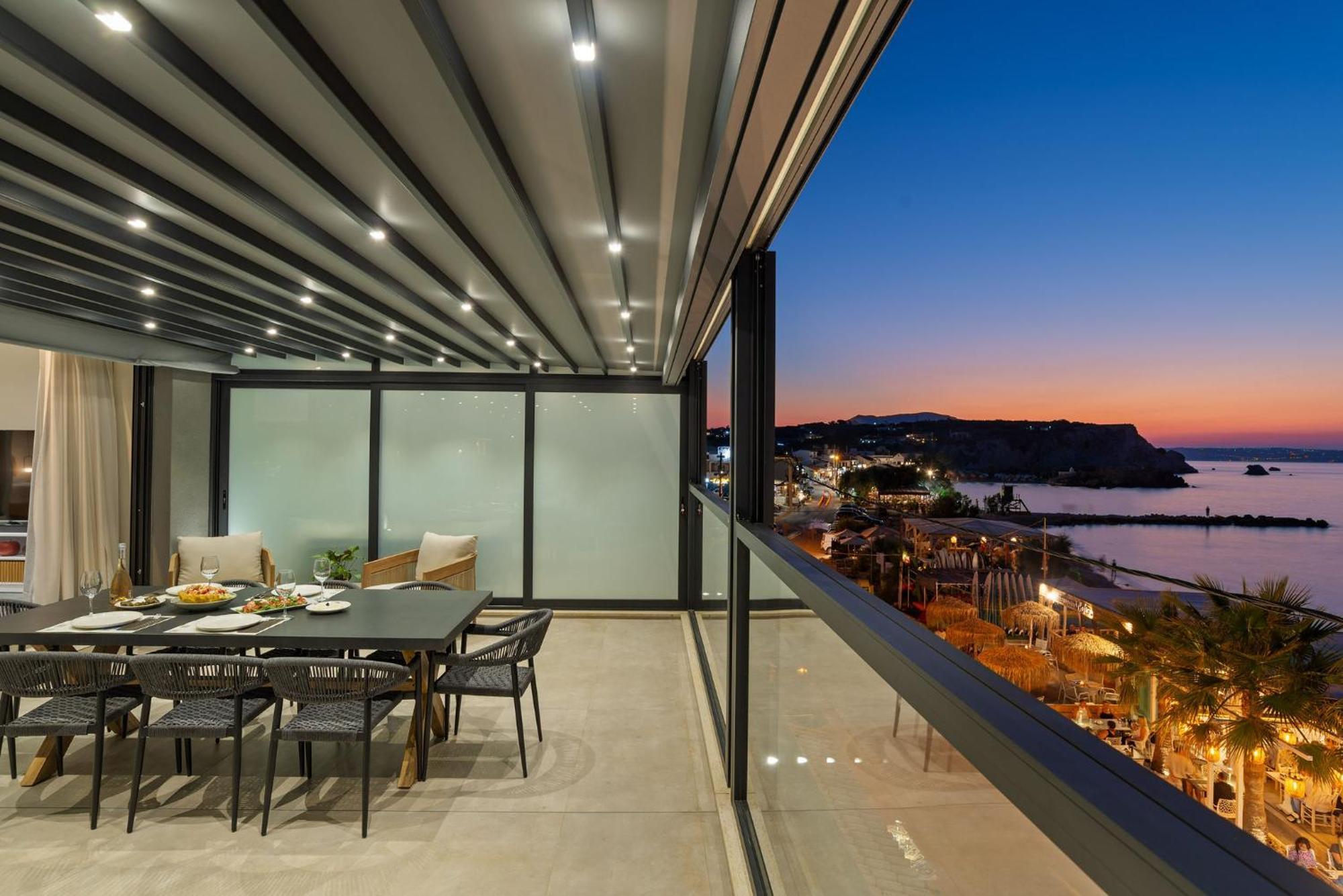 Peristeres Luxury Apartment Next To The Sea - By Apokoras Villas Almirida Eksteriør billede